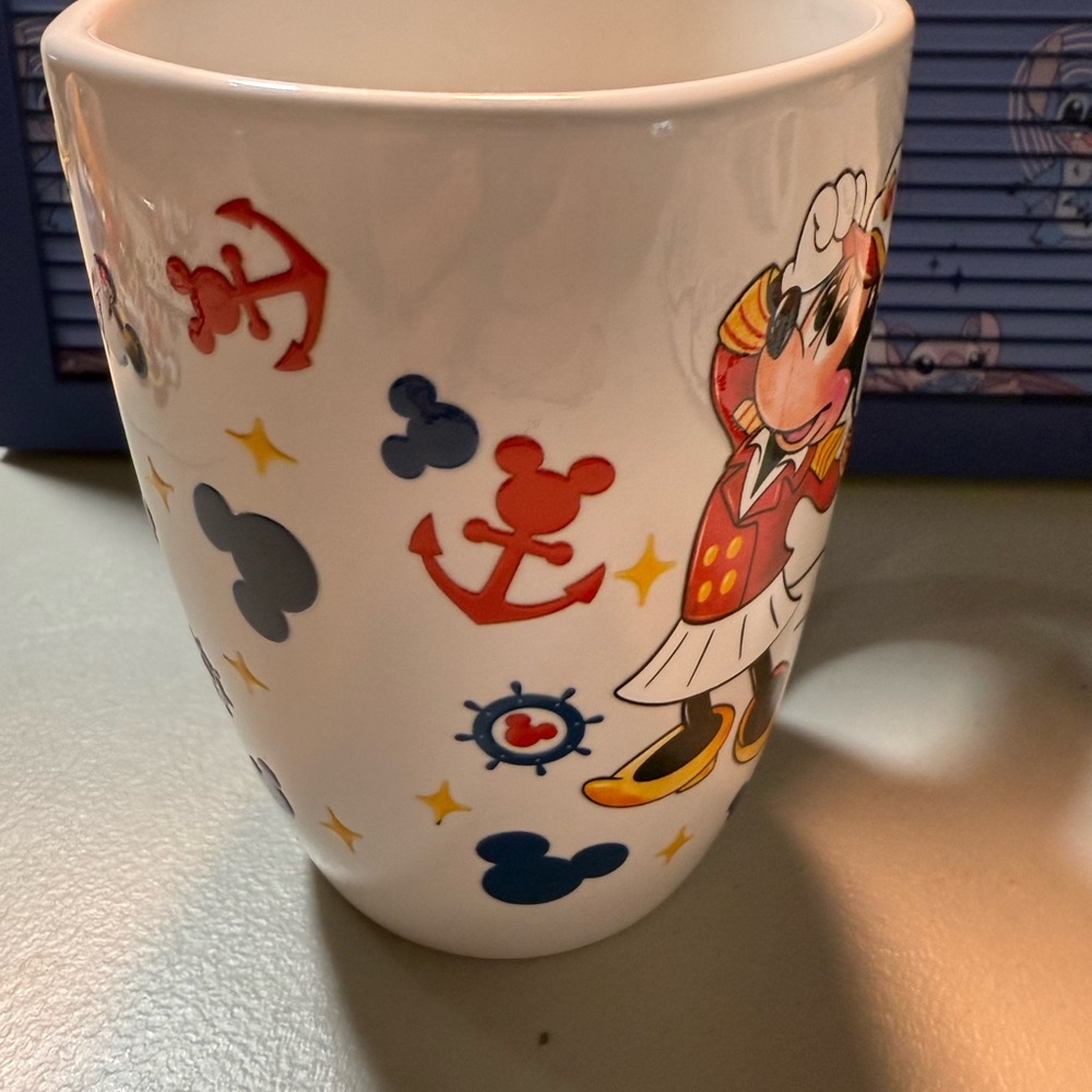Disney White and Red Accented Mug Collection 10oz